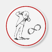 Cool Infinity Symbol Philosophical Magnet (Voorkant)