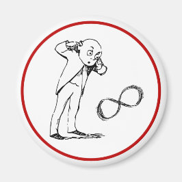 Cool Infinity Symbol Philosophical Magnet