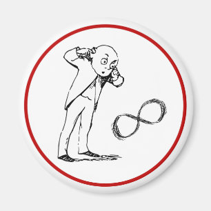 Cool Infinity Symbol Philosophical Magnet