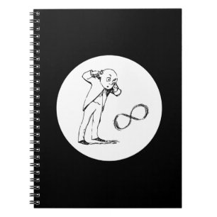 Cool Infinity Symbol Philosophical Notitieboek