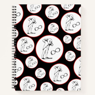 Cool Infinity Symbool Philosophical Notebook Notitieboek