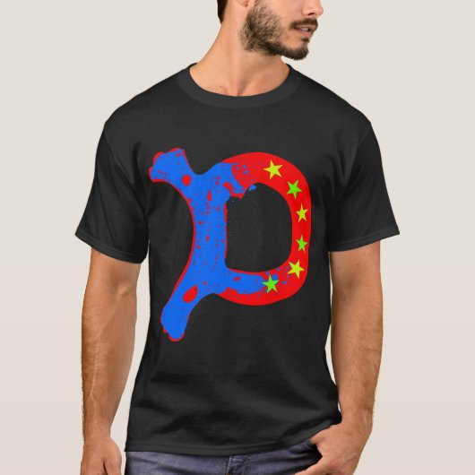 ╚"★ Cool Initiaal D Stijlvol Basic Dark T-shirt★"╝ T-shirt (Voorkant)