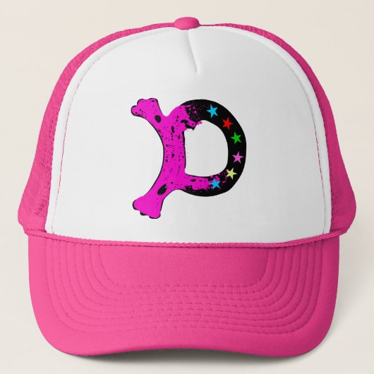 ╚"★ Cool Initiaal D Stijlvolle Trucker Hoed★"╝ Pet (Voorkant)