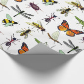 COOL INSECT GLOSSY Wrapping Paper Cadeaupapier (Hoek)