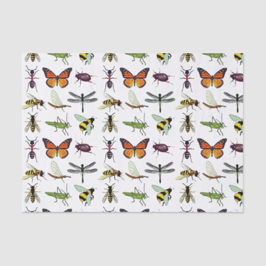 COOL INSECT WEEFSELPAPIER TISSUEPAPIER (Voorkant)