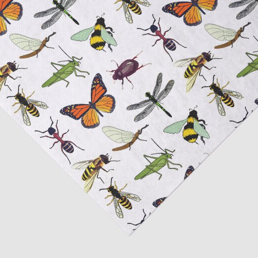 COOL INSECT WEEFSELPAPIER TISSUEPAPIER (Detail)