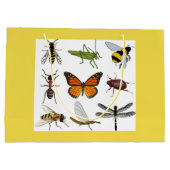 COOL INSECTEN  Gift Bag Groot Cadeauzakje (Achterkant)