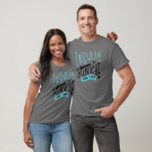 Cool Insulin Junkie Funny Diabetes Awareness Gift  T-shirt (Unisex)
