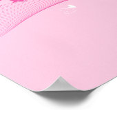 Cool, Intelligent, Sterk, Fel, Meisjes Baas, Roze Poster (Hoek)