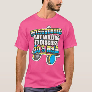 Cool introvert maar bereid om 90s RB MUS te bespre T-shirt