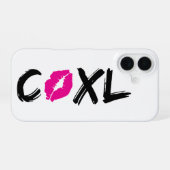 Cool iPhone 16 Hoesje (Achterkant horizontaal)