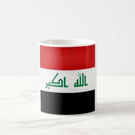 Cool Irak Flag Koffiemok (Center)