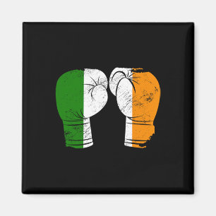 Cool Ireland Flag Irish Flag Boxing Handschoenen Magneet