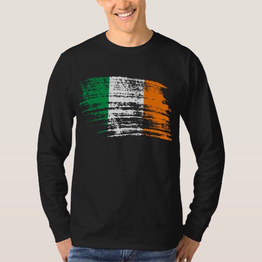 Cool Irish flag design T-shirt (Voorkant)