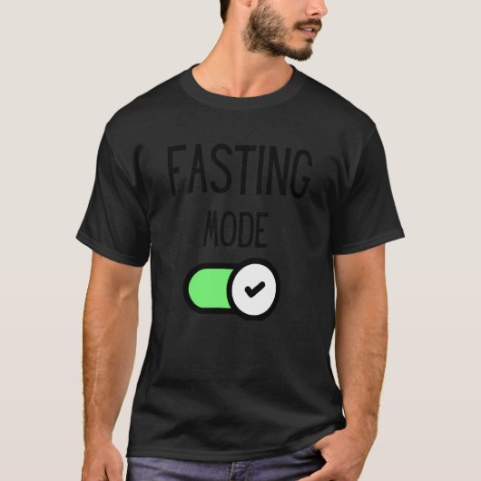 Cool Islamic Fasting Ramadan Karim Quote Fasting M T-shirt (Voorkant)