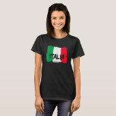 Cool Italia Flag T-shirt (Voorkant volledig)