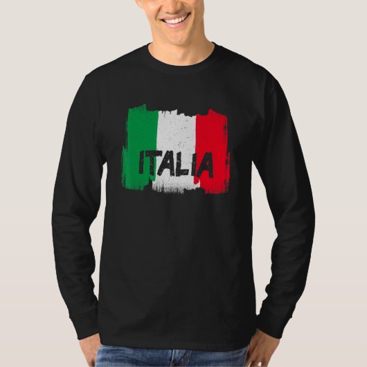 Cool Italia Flag T-shirt (Voorkant)