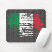 Cool Italiaans vlaggenontwerp Muismat (Met muis)