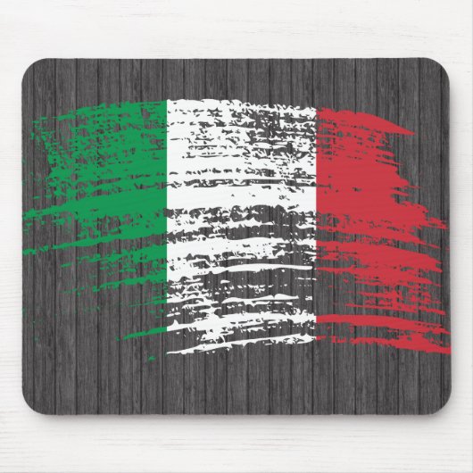 Cool Italiaans vlaggenontwerp Muismat (Voorkant)
