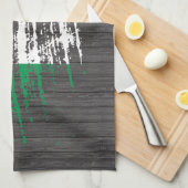 Cool Italiaans vlaggenontwerp Theedoek (Quarter Fold)