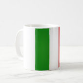 Cool Italiaanse vlag Koffiemok (Voorkant links)