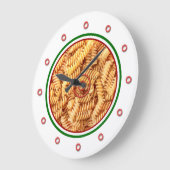 Cool Italy Theme Pasta Novelty Kitchen Clocks Grote Klok (Hoek)