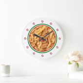 Cool Italy Theme Pasta Novelty Kitchen Clocks Grote Klok (Huis)