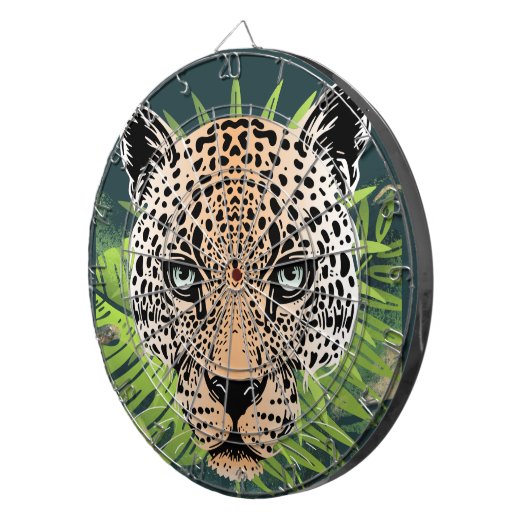 Cool Jaguar Amazone wild dier Dartbord (Voorkant Rechts)