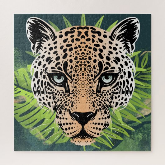 Cool Jaguar Amazone wild dier Legpuzzel (Verticaal)
