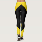 Cool Jamaica Flag Mode Leggings (Achterkant)