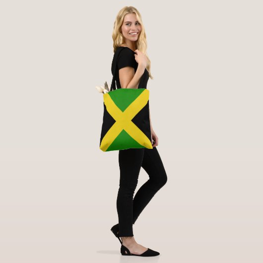 Cool Jamaica Flag Mode Tote Bag (Op model)