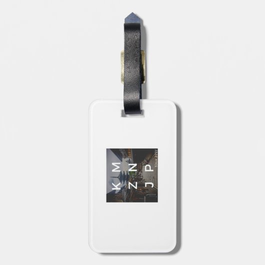 Cool Japan #3 T-shirt Canvas tas Paspoorthouder Bagagelabel (Achterkant verticaal)