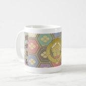 COOL JAPAN SAMURAI KAMON KANJI TENKAFUBU! Oda Koffiemok (Voorkant links)