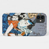 Cool japanese krijger held samurai skull art Case-Mate iPhone case (Achterkant (horizontaal))