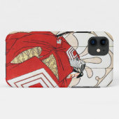Cool japanese legendarische held samurai krijger k Case-Mate iPhone case (Achterkant (horizontaal))