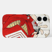 Cool japanese legendarische held samurai krijger k Case-Mate iPhone case (Achterkant (horizontaal))