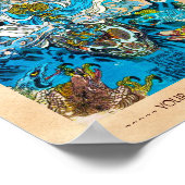 Cool japanese legendarische krijger: held sanin sl poster (Hoek)