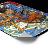 Cool japanese Legendary Samurai Sanin Warrior art Poster (Hoek)