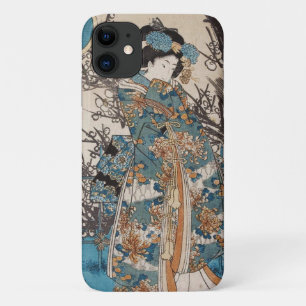 Cool japanese maiko geisha  dame art. Case-Mate iPhone case