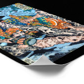 Cool japanese oude legendary Hero Warrior art Poster (Hoek)