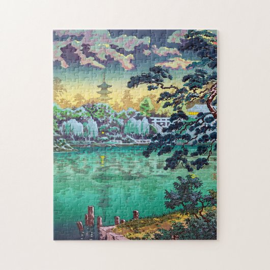 Cool japanese Ueno Shinobazu Pond Tsuchiya Koitsu Legpuzzel (Verticaal)
