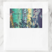 Cool japanese Ueno Shinobazu Pond Tsuchiya Koitsu Rechthoekige Sticker (Tas)