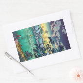 Cool japanese Ueno Shinobazu Pond Tsuchiya Koitsu Rechthoekige Sticker (Envelop)