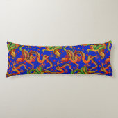 cool Japans drakenpatroon Lichaamskussen (Voorkant)