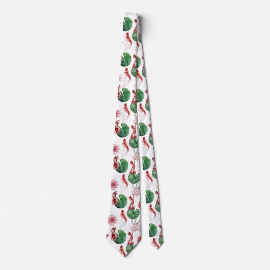 cool Japans gevlekt patroon Stropdas (Voorkant)