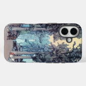 Cool japans klassiek schilderij Hiroshi Tada Case-Mate iPhone Case (Achterkant (horizontaal))