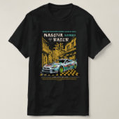 Cool japans racer Graphic artwork voor auto liefhe T-shirt (Design voorkant)