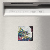 Cool Japans Shiro Kasamatsu Oude Schrijn kunst Magneet (Insitu (Vaatwasser))