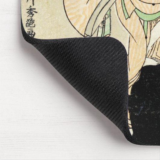 Cool japans  ukiyo-e scroll twee geishas muismat (Hoek)