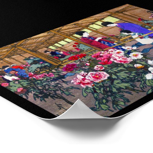 Cool-japanse tuinbouwtuin poster (Hoek)